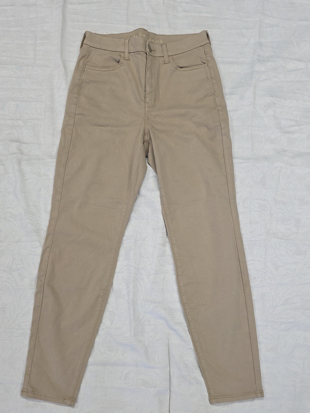 American Eagle Outfitters Tan Skinny Jeans - Size 10